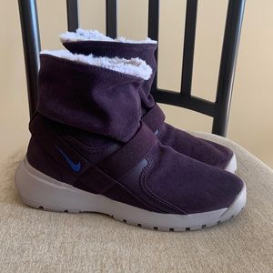 Nike Women’s Golkana Faux Fur Pull On Boots Sz 7.5